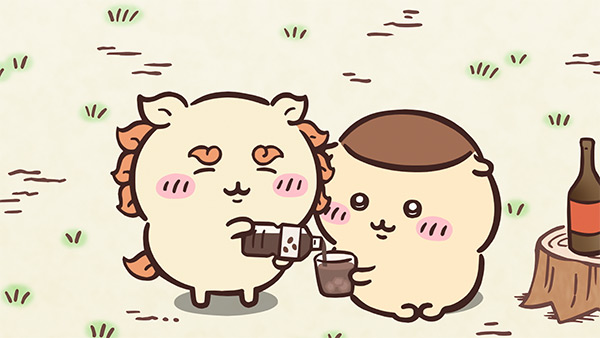 『ちいかわ』＿第264話「泡盛コーヒー／二日酔い」